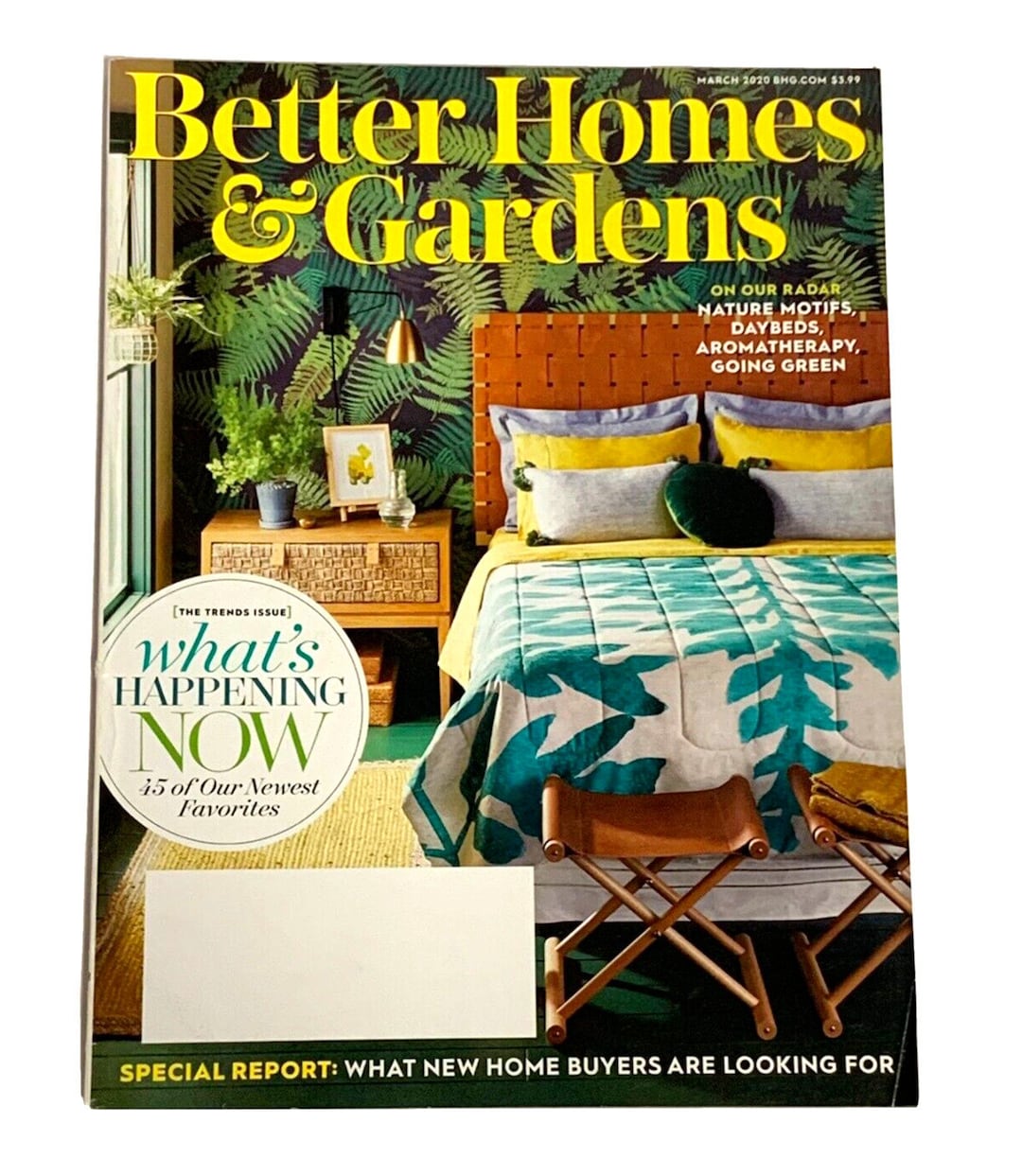 Better Homes & Gardens Magazine the Trends Issue Spring March 2020