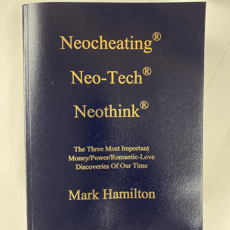 Neothink Movement Neocheating Neo-neocheating Neotech Neothink Money Power Romantic MARK ...