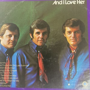 The Lettermen And I Love Her Lp 1971 Emi Records Cs