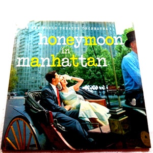 The New World Theatre Orchestra Honeymoon in Manhattan Record Album Vinyl LP CS