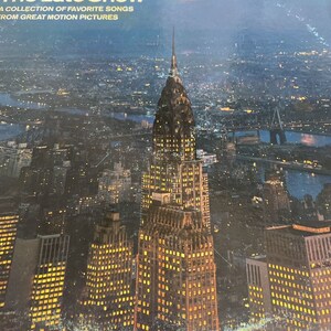 Music From the Late Show,Favorite songs from movies lp Columbia Special CS