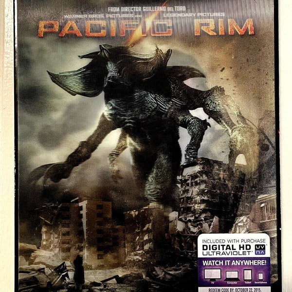 Pacific Rim (Blu-ray, 2013) w/ Hologram slipcover - Brand New/Sealed LS