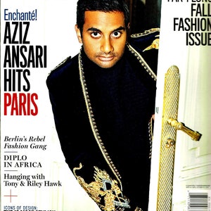 Gq Style Magazine Fall 2017,Aziz Ansari Hits Paris