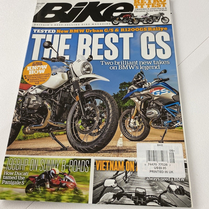 Bike Magazine the Best Gs New Bmw Urban - Etsy