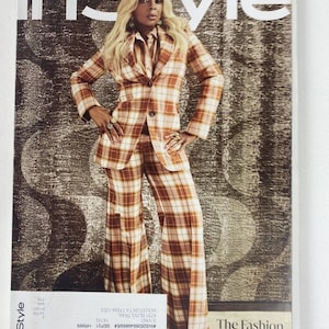 InStyle Magazine September 2021. MARY J. BLIGE