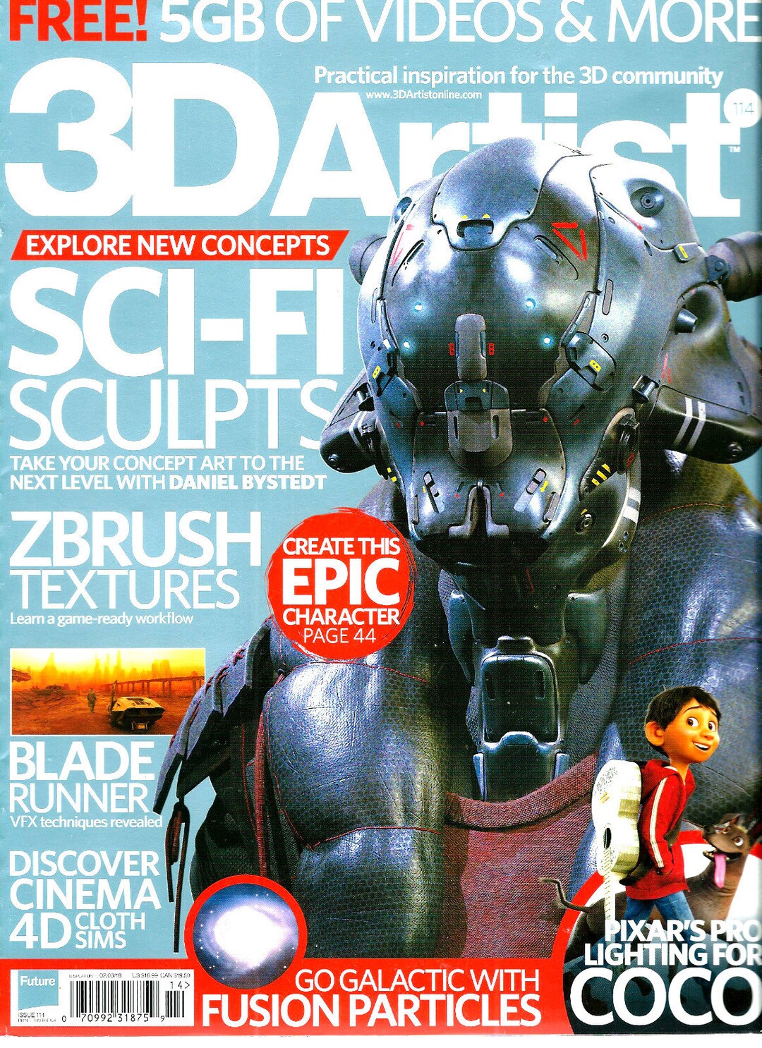 3D Artist Magazine Issue 114 Back Issue - Etsy