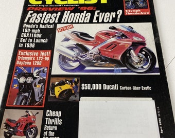 Motorcyclist Magazine / April 1995 / Fastest Honda Ever