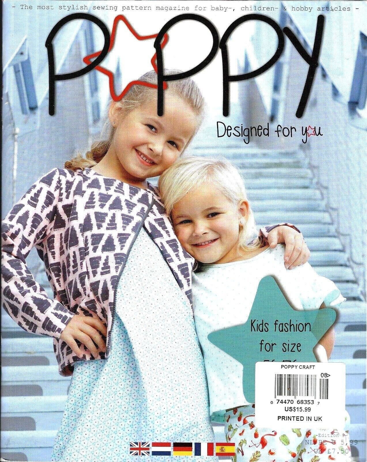 Poppy Magazine Issue 8 2017 (kid Fashion) Unknown Binding - Etsy