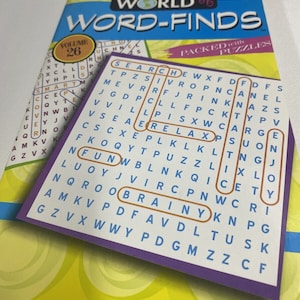 Kappa World Of Word Finds Puzzles