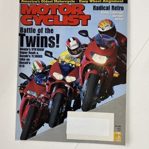 Motor Cyclist Magazine - April 1997 Battle of the Twins!