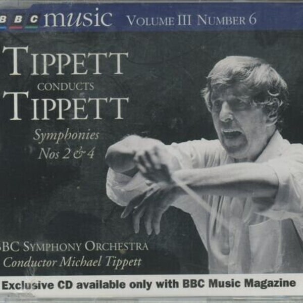 Tippett Conducts Tippett: Symphonies Nos 2 & 4 - 1995 - Bbc Brand New Cd!Ls