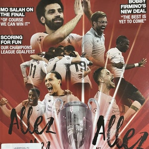 Liverpool Fc 2018/19 Home Kit Magazine