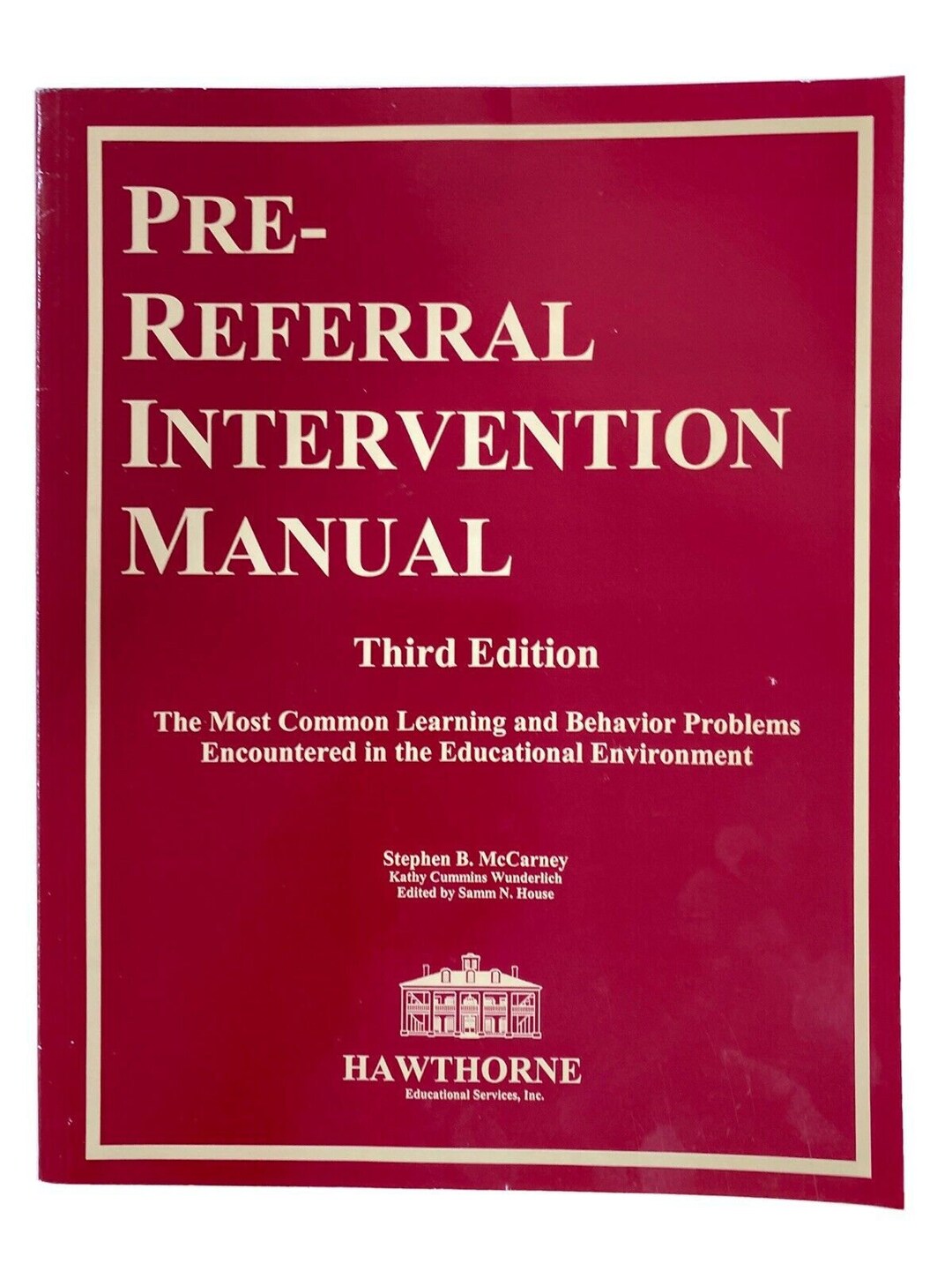 The Prereferral Intervention Manual Paperback January 1, 2006 Etsy