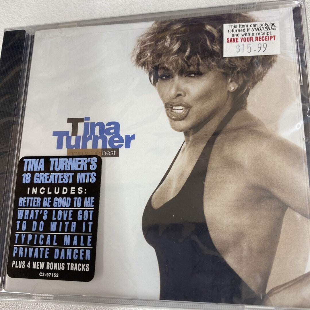 New Sealed Retail Cd Simply the Best by Tina Turner cd, 1991 Greatest