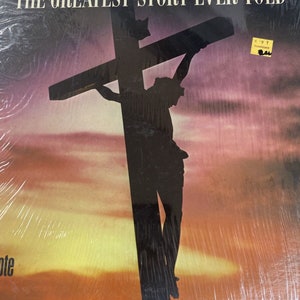 Various Artists The Greatest Story Ever Told Soundtrack Record Album Vinyl LPCS
