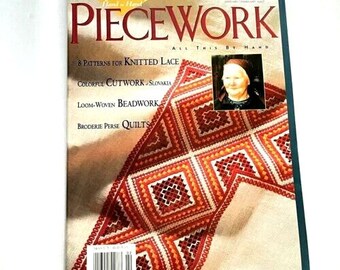 PIECEWORK Magazine 1997 January / February LS