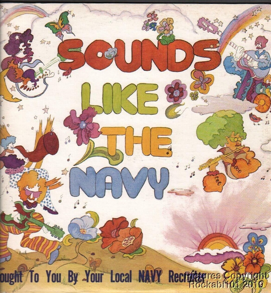 1975 Sounds Like the Navy Music & Interview Double Lp - Sam Riddle Cs ...