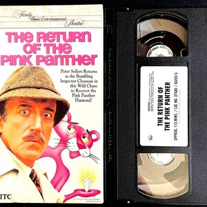 The Return of the Pink Panther - Peter Sellers, Christopher Plummer VHS 1993 LS