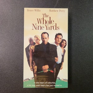 The Whole Nine Yards (VHS 2000) Bruce Willis Matthew Perry Michael Clarke LS