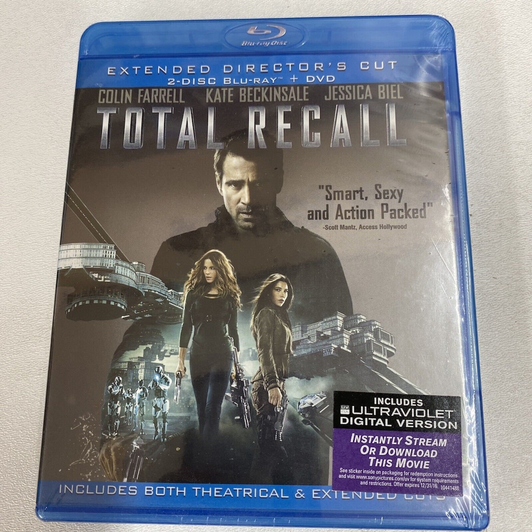 Total Recall (blu-ray/dvd, 2012, Includes Digital Copy) - NEW!!LS - Etsy