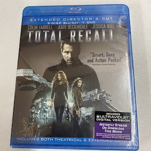 Total Recall (Blu-ray/DVD, 2012, Includes Digital Copy) - NEW!!LS