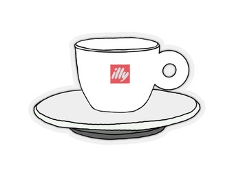 illy Espresso Cup Sticker