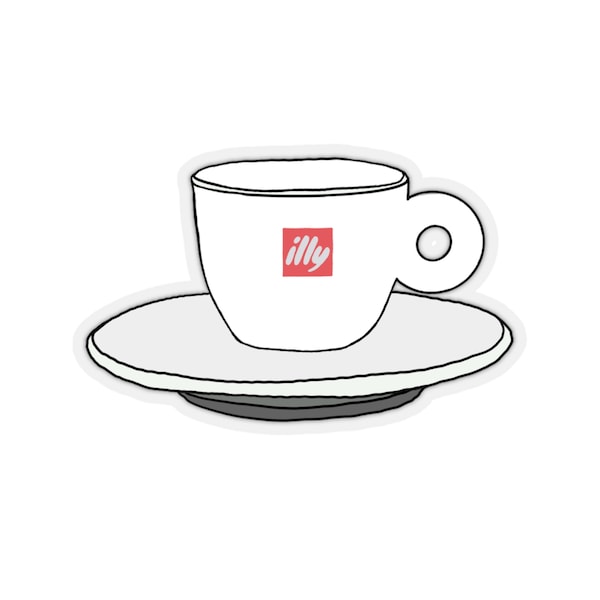 illy Espresso Cup Sticker