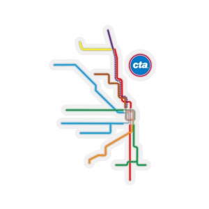 Adesivo CTA de Chicago