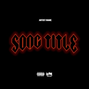 Editable Hip Hop Song Cover Template (PSD File)