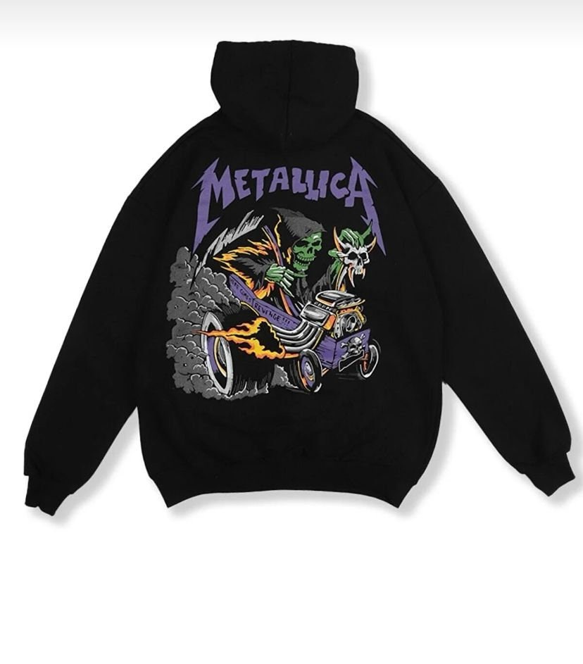 Metallica zip top up hoodies