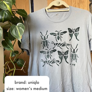 Bug Print T-Shirt - Dark Green