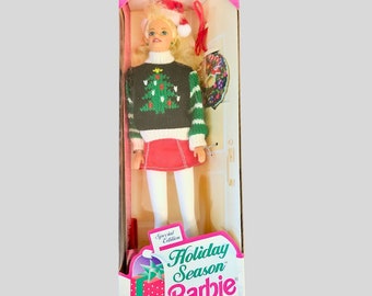 Vintage 1996 Holiday Season Barbie Doll Special Edition Mattel 15581 NRFB