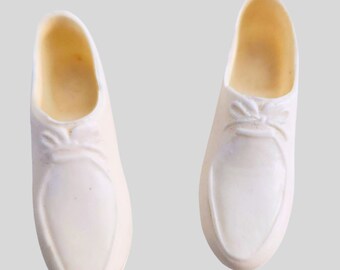 1962 Ken Vintage  White Dress Shoes The Yachtsman Mattel 789 Barbie Friend Japan