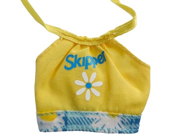 2000 Barbie Skipper Teen Scene Fashions Doll Spring 68028-99 Sunflower Top