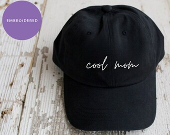 Cool Mom Embroidered Hat, Dad Hat, Not a Regular Mom, Mean Girls Hat, Trendy Dad Hats, Gifts for Mom, Gifts for Her