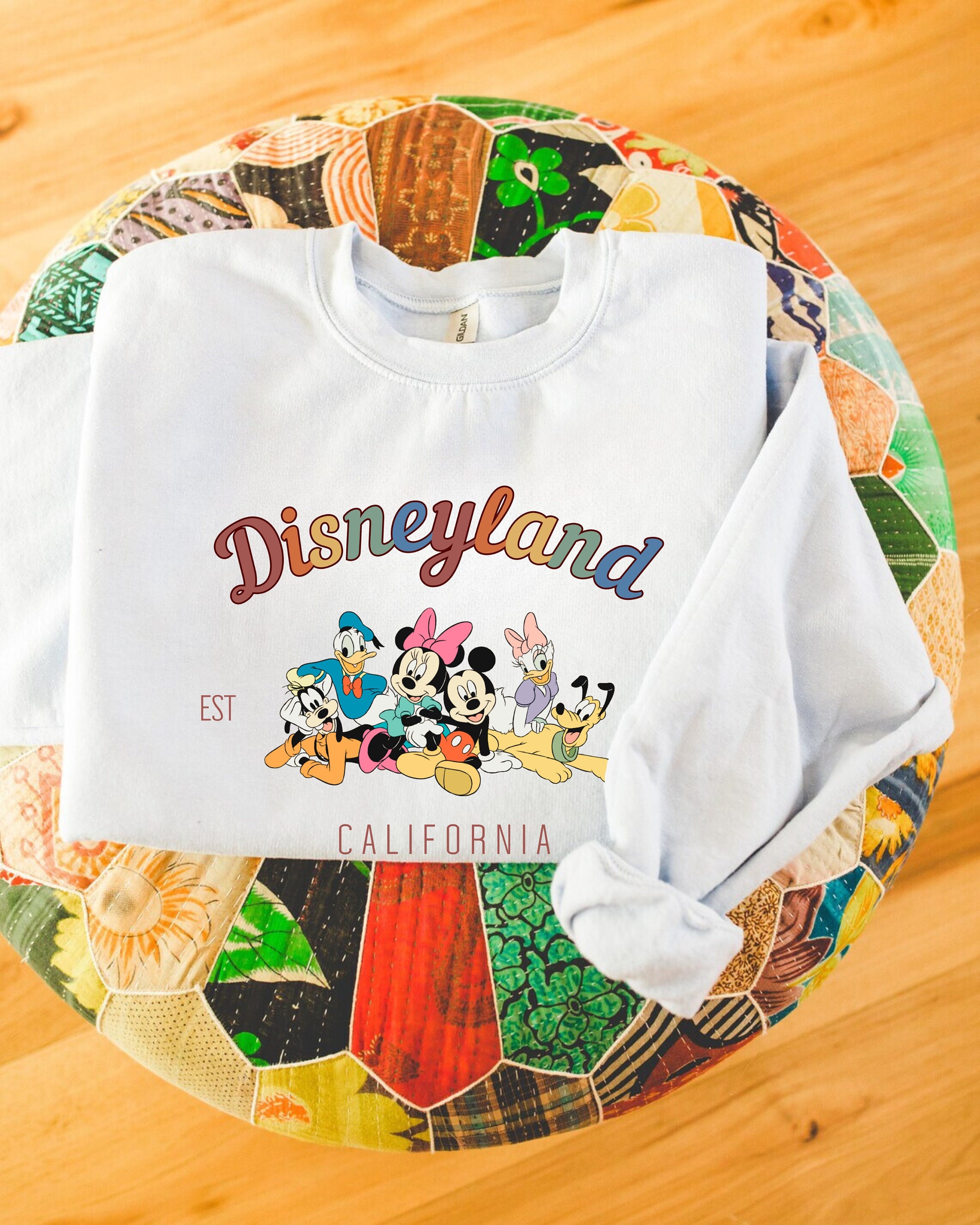 Vintage Disneyland Sweatshirt - Etsy Canada