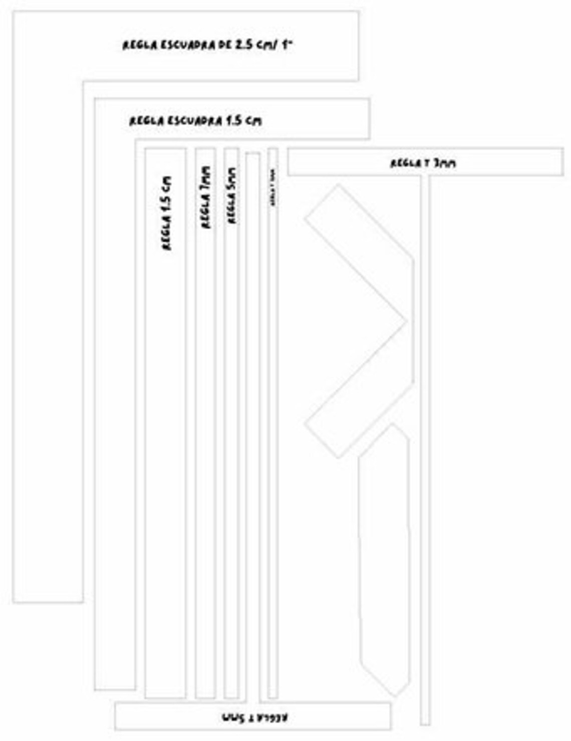 SVG Digital File for Binding Rules, Rules to Make Notebooks, Binding