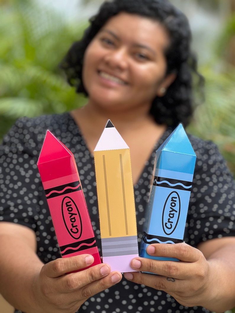 Teacher's Day Printables for Balm Holder, Crayola Blister, Money Holder ...
