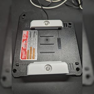 Milwaukee Packout Bracket for Rapid Chargers - Heavy-Duty Mount for Secure and Organized Charging | Ideal for Mobile Workstations