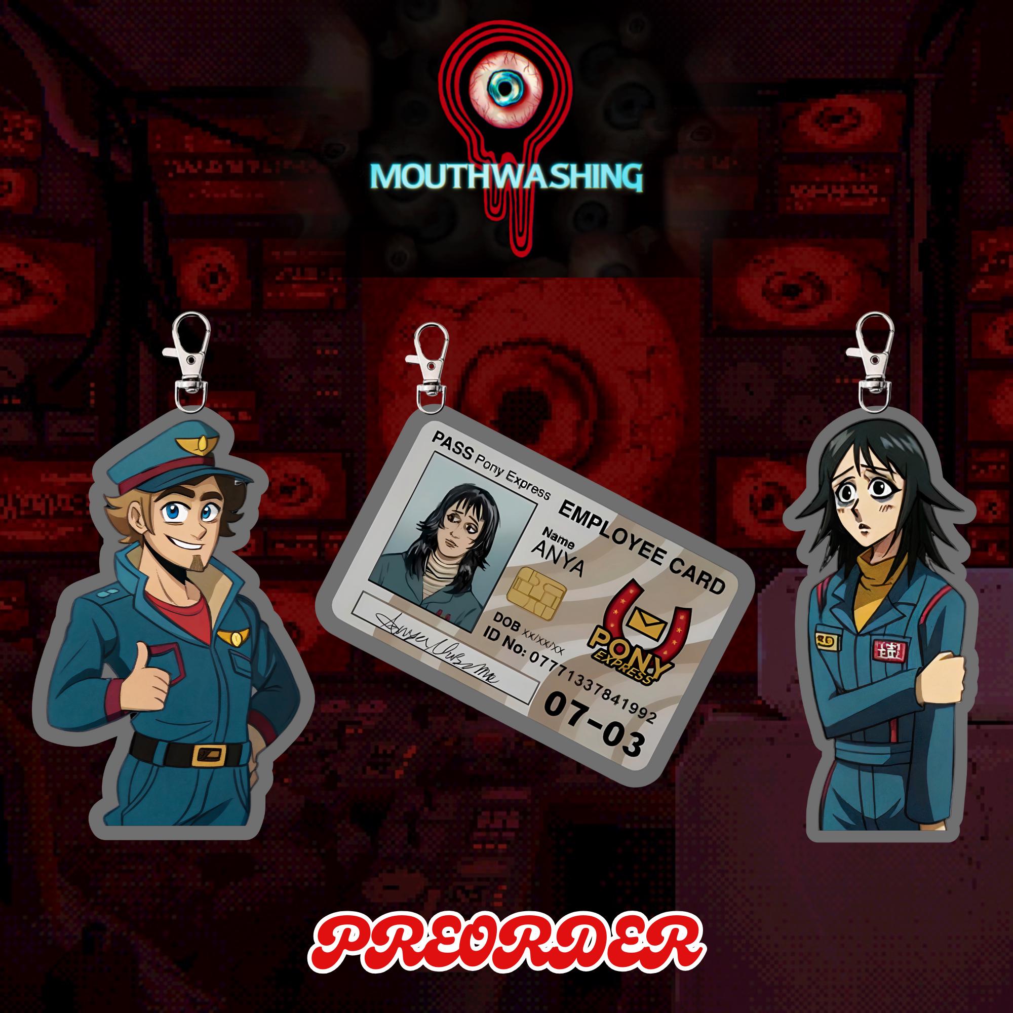 Mouthwashing Game Keychains & Ornament - Etsy