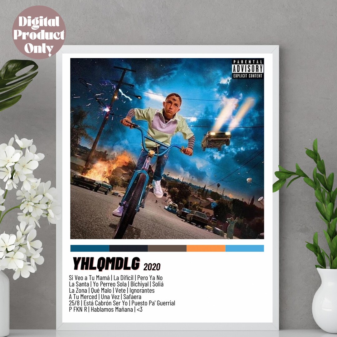 Bad Bunny Poster YHLQMDLG Poster Bad Bunny Album Latina Etsy