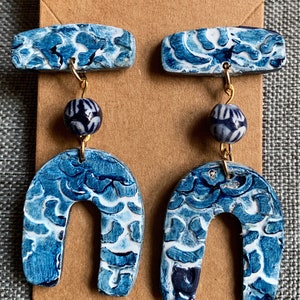 Polymer Clay Ohrringe