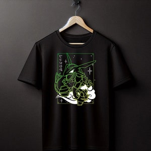 Rayquaza Black Tee Perfect for a Present, Gift, Holiday, Birthday!