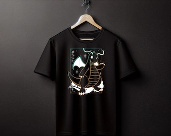 Dragonite Black Tee Perfect for a Present, Gift, Holiday, Birthday!