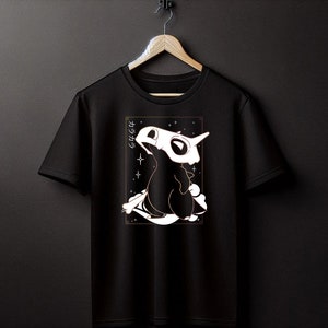Cubone Black Tee Perfect for a Present, Gift, Holiday, Birthday!