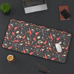 Charizard Charmander Charmeleon Desk Mat! Perfect for a Gift, Present, Holiday, Birthday! Japanese Anime
