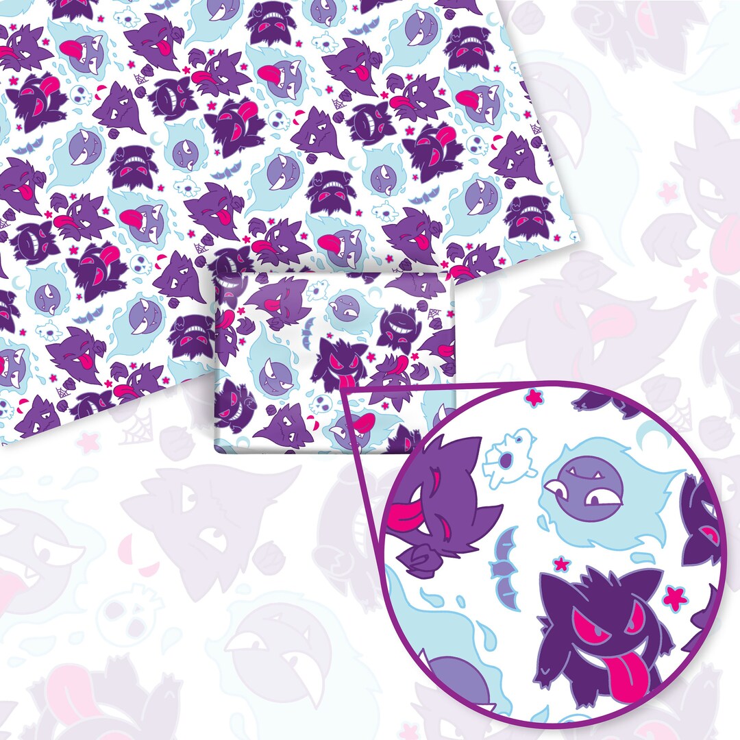 Gengar Gift Wrap Wrapping Paper Perfect for a Gift Present Etsy Australia