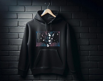 Sylveon Black Hoodie! Perfect for a Present, Gift, Holiday, Birthday!