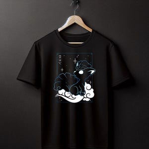 Vulpix Black Tee Perfect for a Present, Gift, Holiday, Birthday!