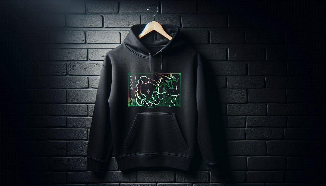 Rayquaza (Mix) Pattern Hoodie